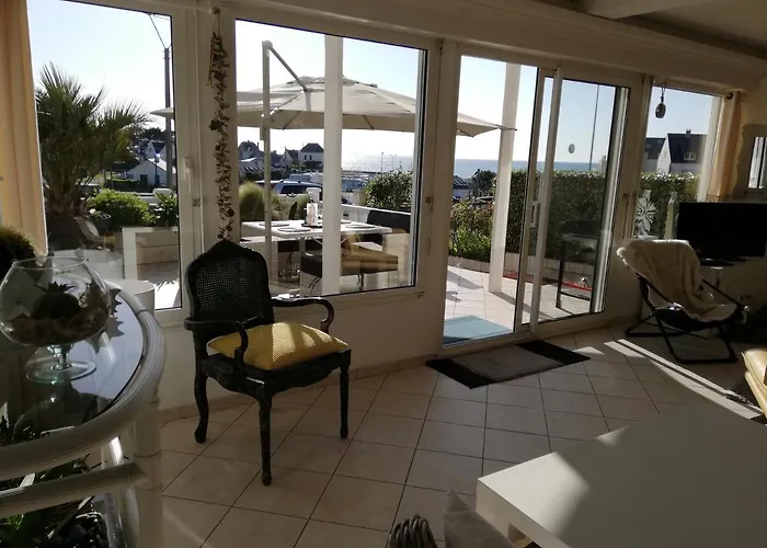 Appartement terrasse esprit loft vue sur mer